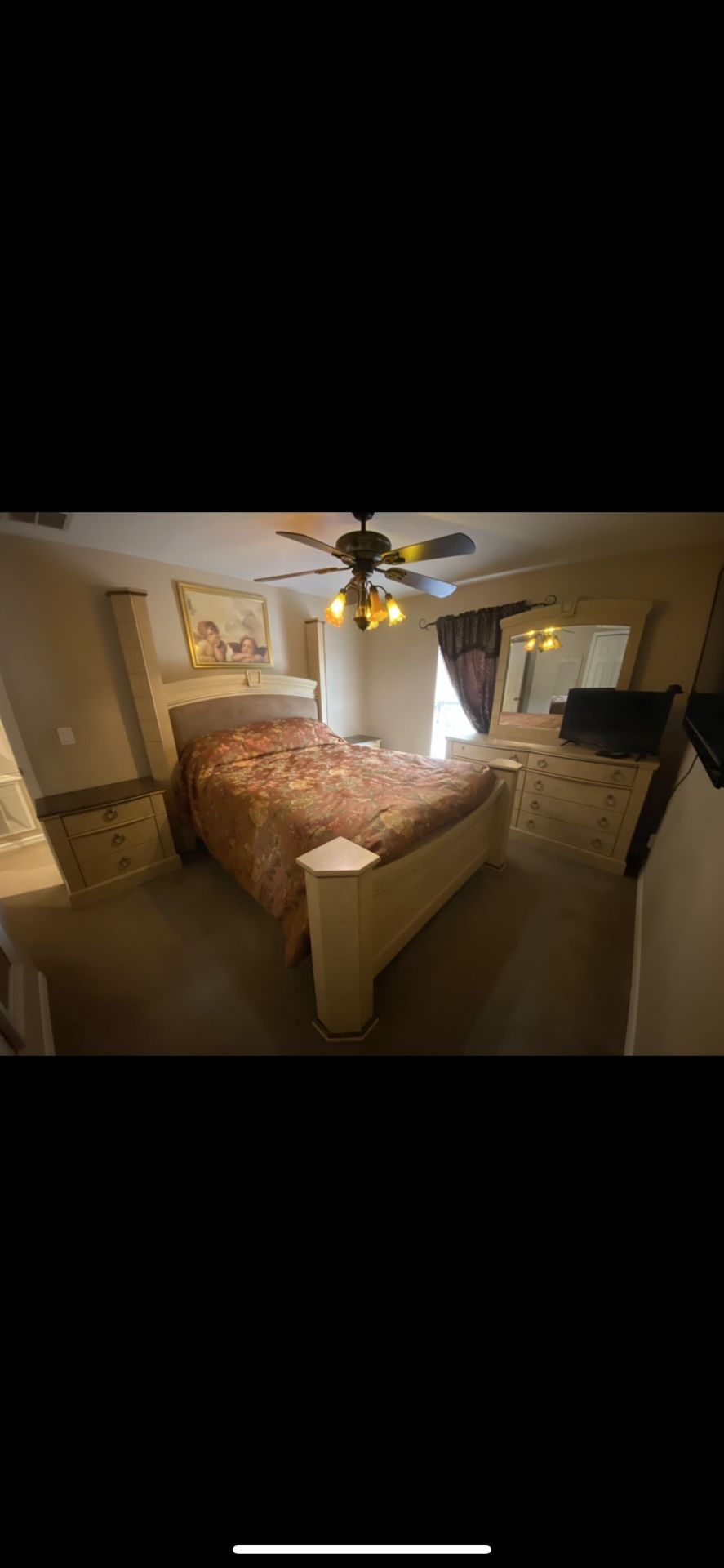 QUEEN BEDROOM SET WITH MATRESS