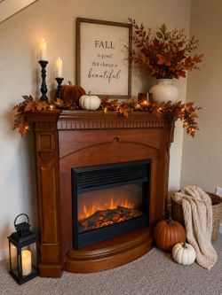 Electric Fireplace - 50” wide, 45” tall - Dimplex - $200 - MOVE OUT SALE