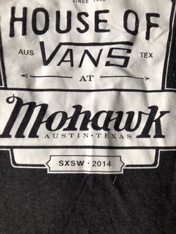 Vans SXSW festival shirt from 2014