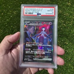 Mewtwo Ex 125 Sar Jpn Psa 10 