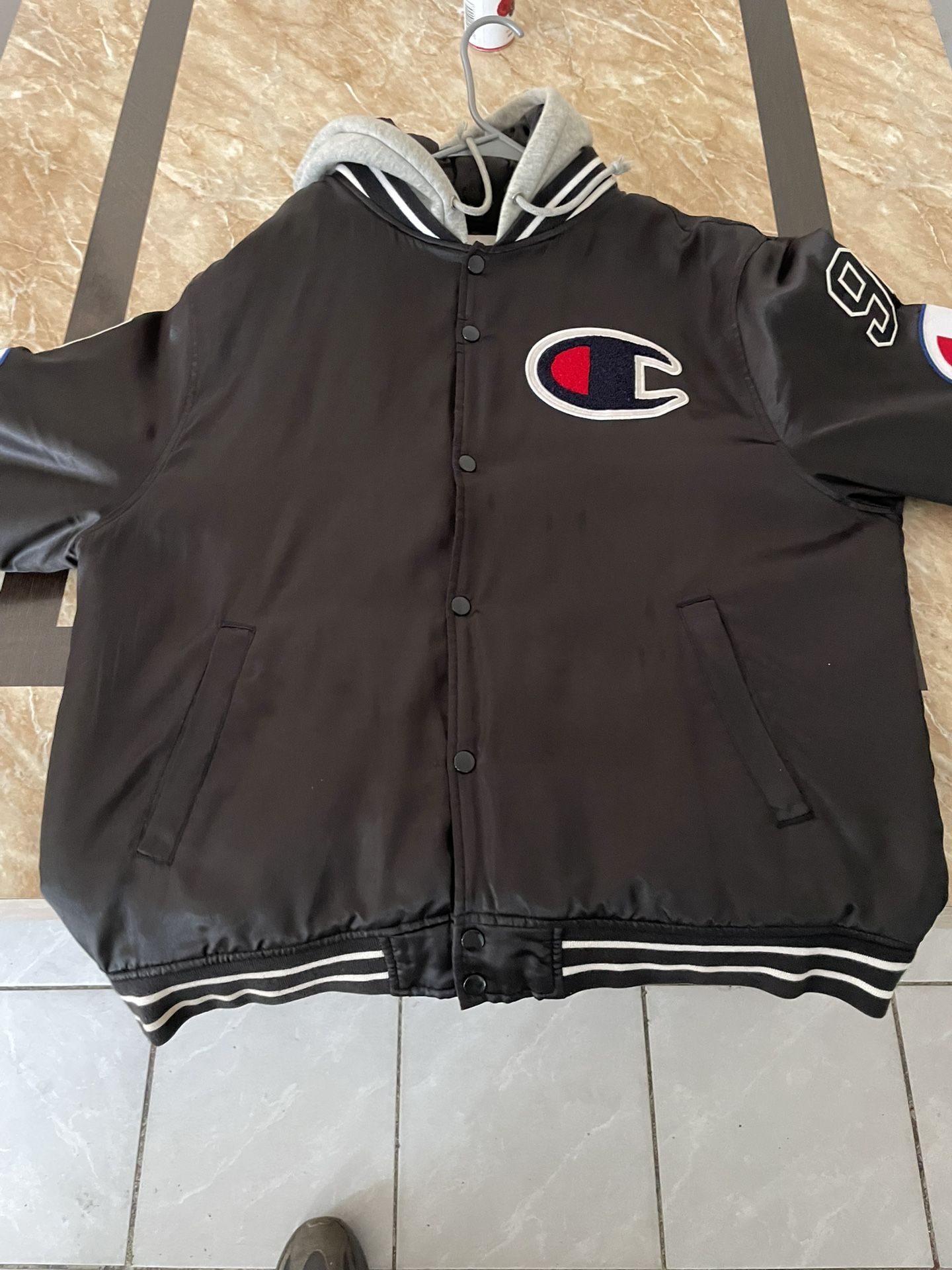 supreme varsity jacket