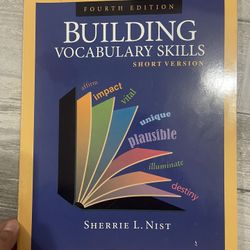 Building Vocabulary Skills 
