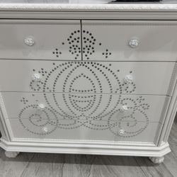 White Cabinet And Changing Station