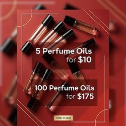 Perfume Oils 5 for $10 DM for list