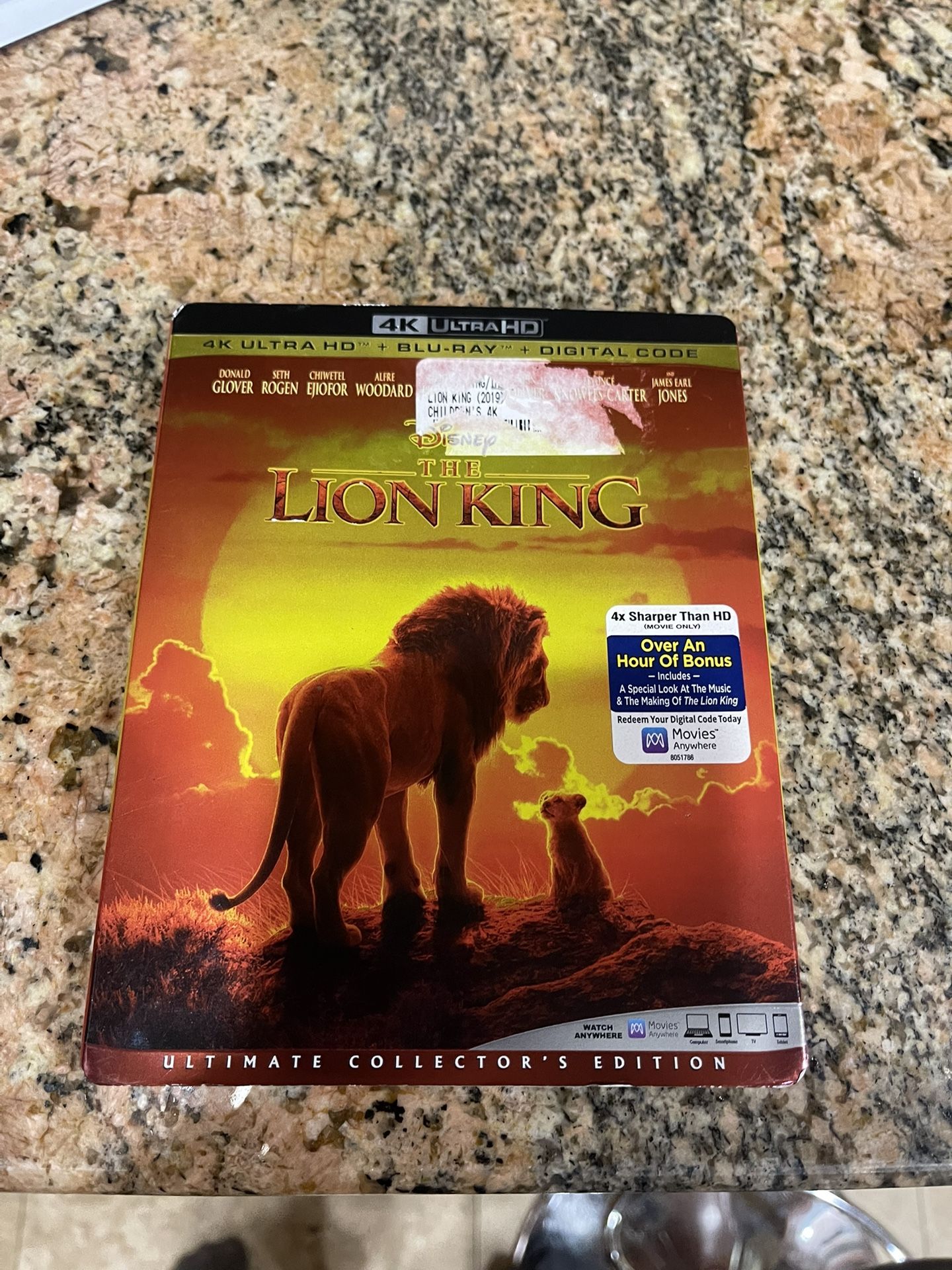 Lion King 4K Blu Ray