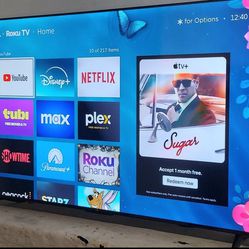 TCL 65"   4K  SMART TV  LED  HDR  With  APPLE TV   DOLBY  VISION  FULL  UHD  2160p 🔴( FREE  DELIVERY )  🔴NEGOTIABLE 🔴