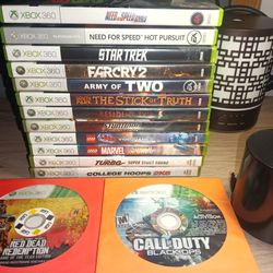 Xbox 360 Games Lot (💲10 Each)