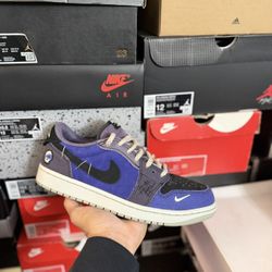 Jordan 1 Low Zion Williamson Voodoo Alternate size 9 VNDS