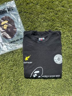 Bape shirt size medium brand new