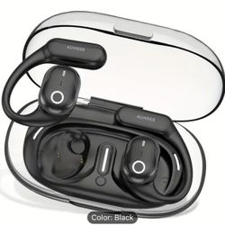 True Wireless Earbuds, Wireless 5.4 Ear Buds Open Ear Headphones Bass Stereo,brand New In Box,black 