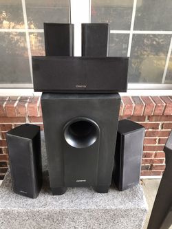 Surround Sound System, six speakers total