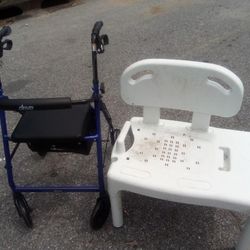 Sit Down Walker Drive +Shower Chair