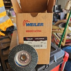Weiler Abrasive Flap Discs  40 Grit (Qty 10)