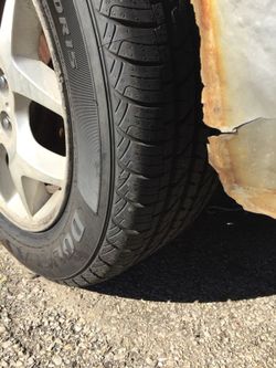 Tires for sale R15 all 4 for $200 bought them brand new or you can buy car for $600 no title