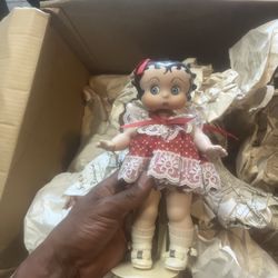 Vintage porcelain Betty Boop doll