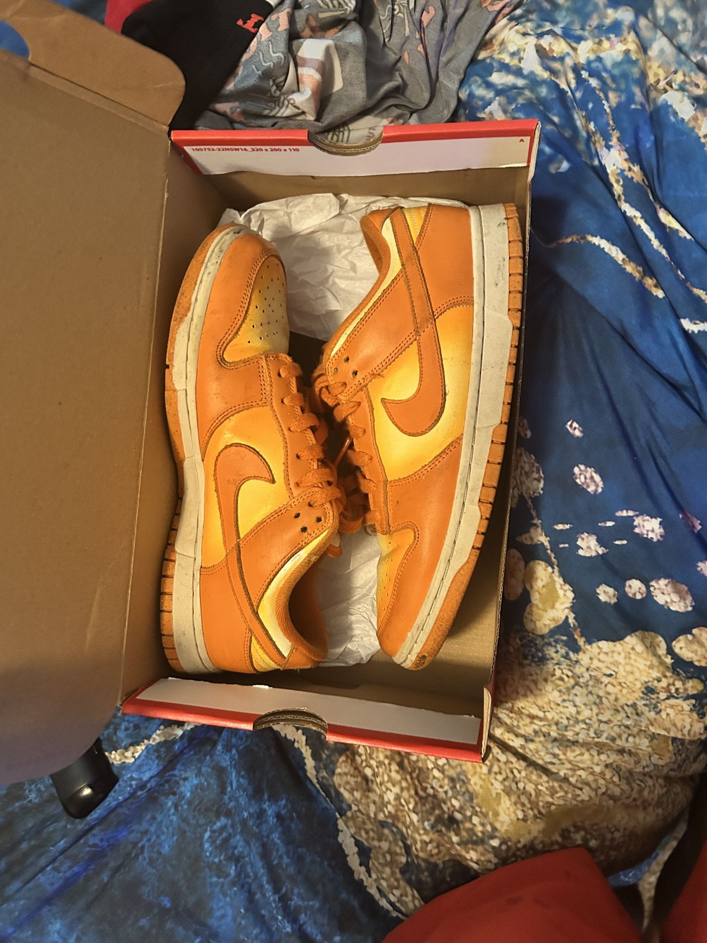 Orange Nike Dunks