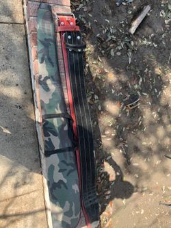 2 Belts One Riffle Holder