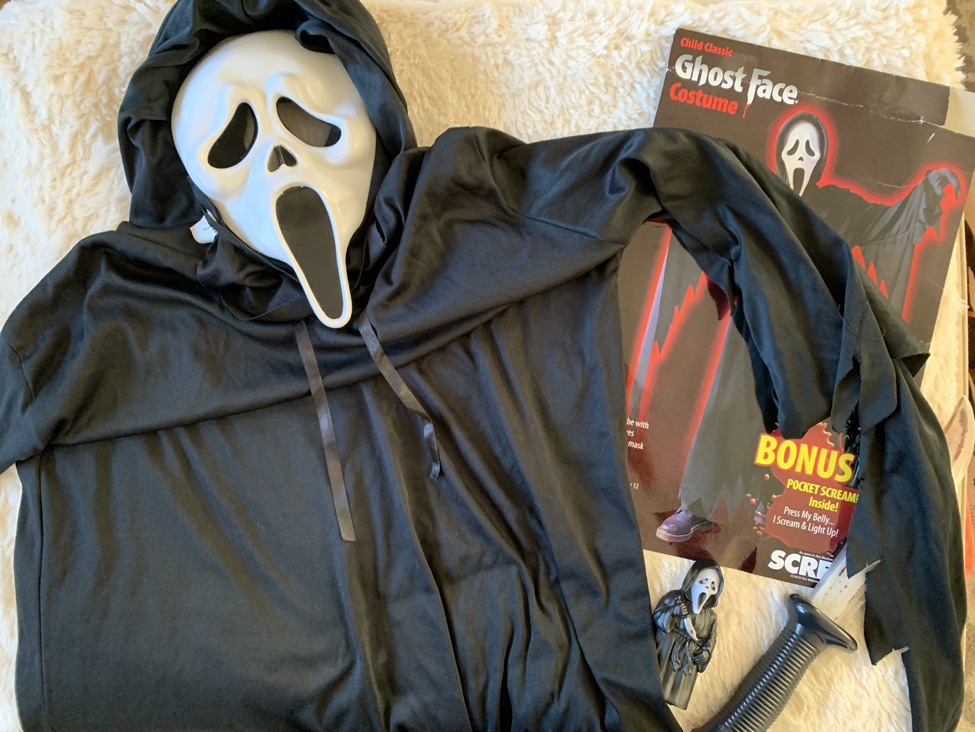 Scream Halloween Costume Up To Size 12 Child 