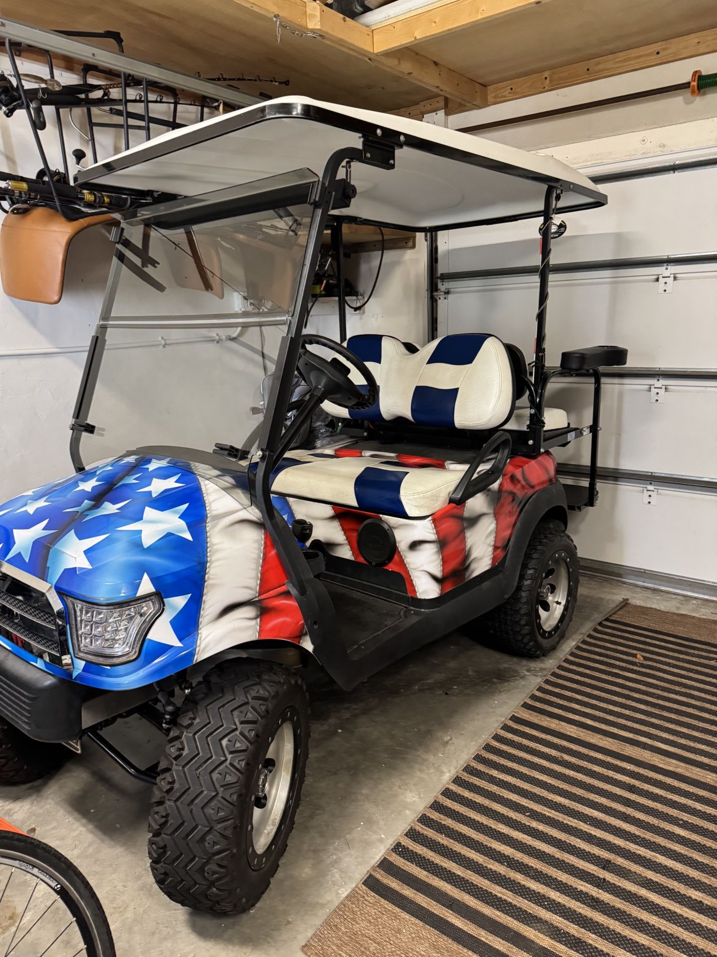 2016 Club Car Precedent 2 Golf Cart 6” Madjax Lift Kit Alpha Body Kit $4800 Lithium