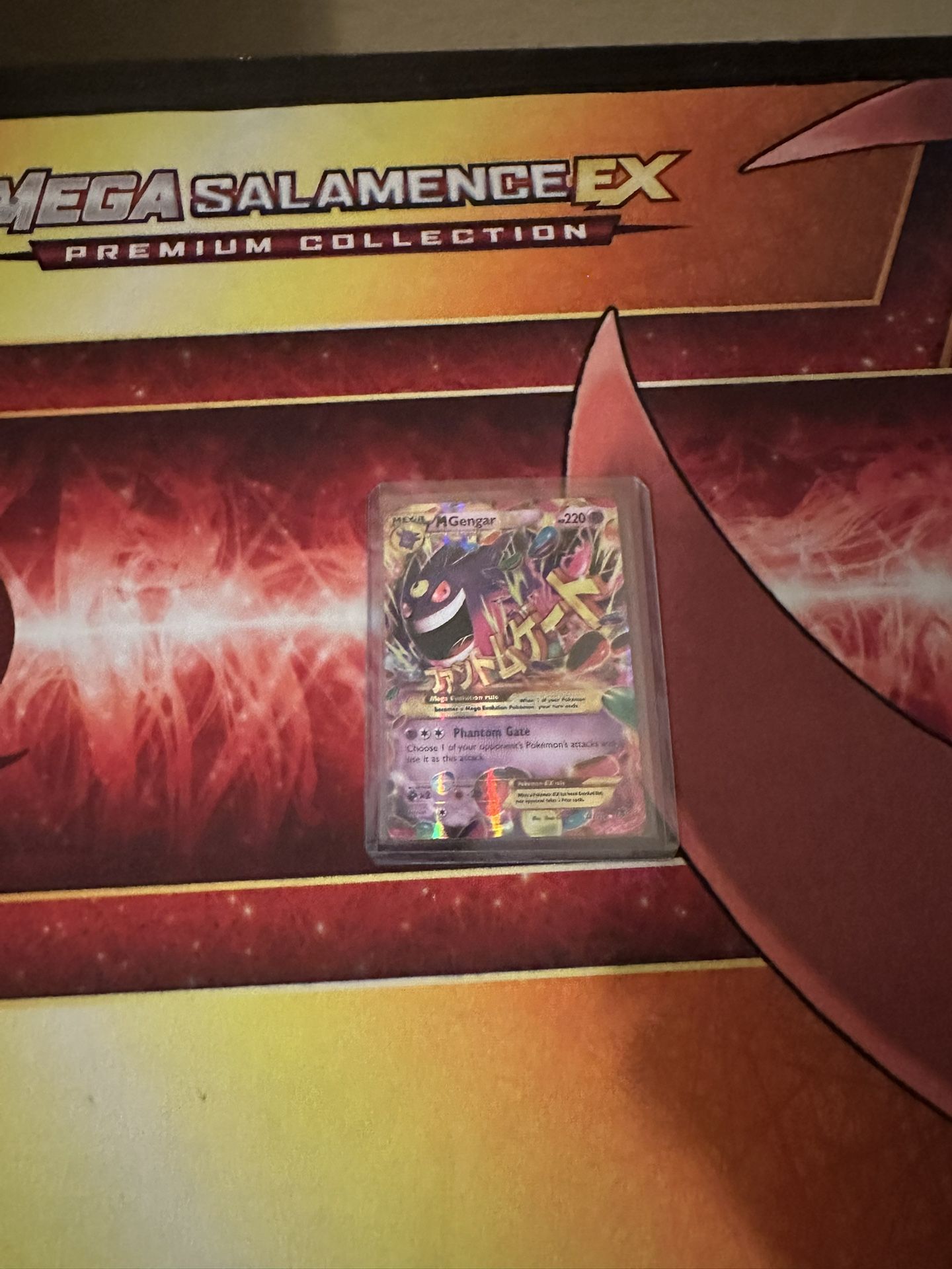 M Gengar Ex ( Pokemon Card )