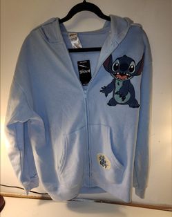 Disney Stitch Zip-Up Hoodie XXL