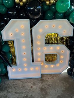 Marquee Numbers 