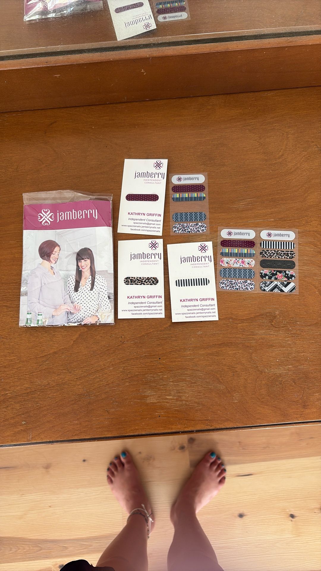 Nail Sticker Samples