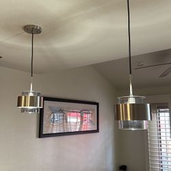 3 Modern Hanging Lights 