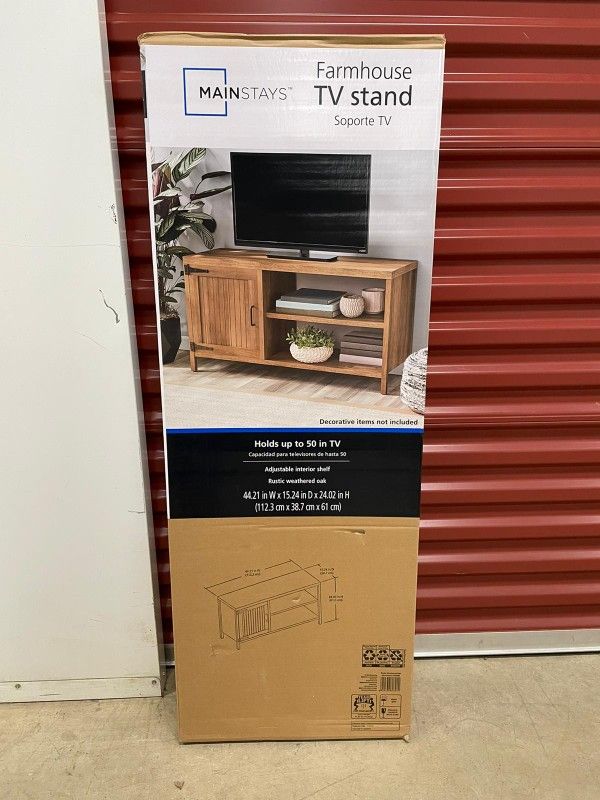 Farmhouse TV Stand for TVs up to 50"