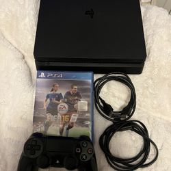 PlayStation 4 Slim All Cables & Game’s