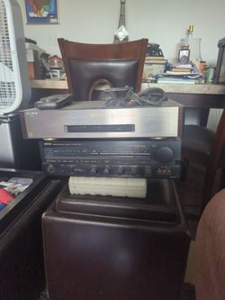 Top Line Stereo Amplifier & Pro. Professional Super VHS  Digital  Picture Editing/ Recorder. The