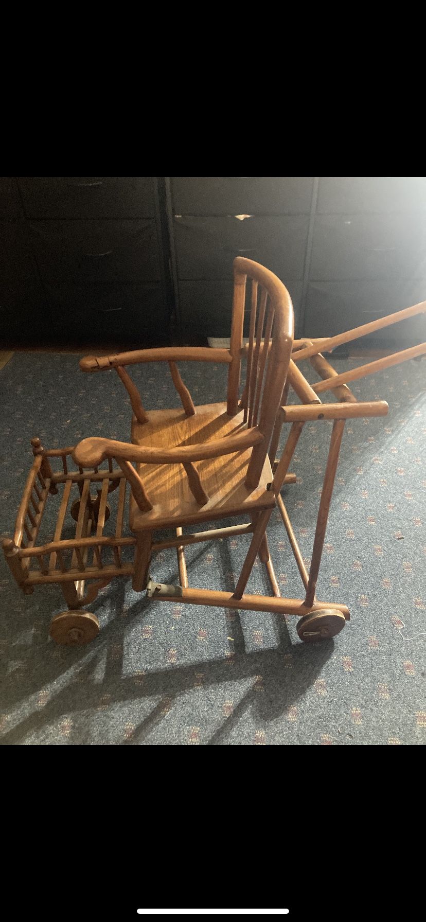 Vintage High Chair/Stroller 