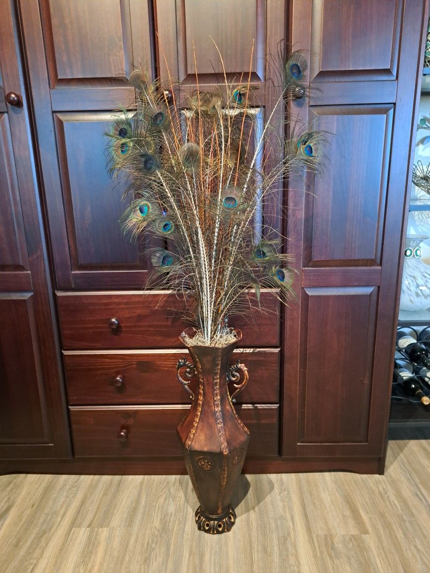 Vase Decor Arrangement - Approx 51" Tall