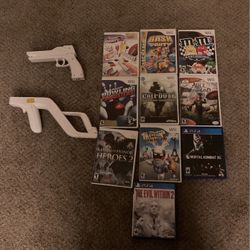 Wii Games, Wii Accessories And Ps4 Games