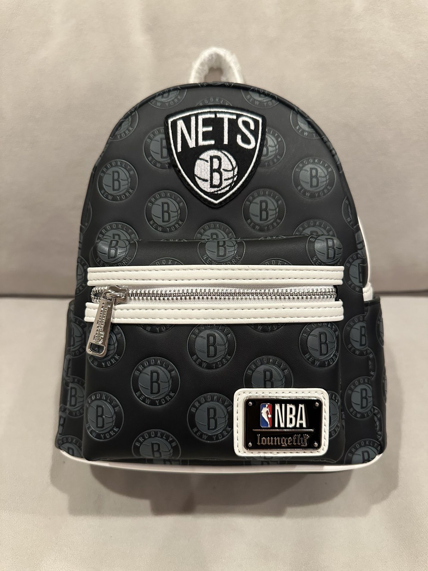 NBA Brooklyn Nets Logo Mini Backpack