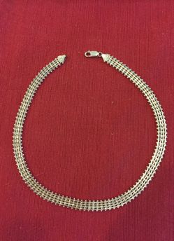 925 Italian silver choker