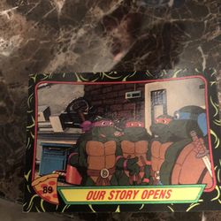 1990 Topps teenage mutant ninja turtle Cards second series complete set with stickers