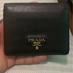 Prada Small Saffiano Leather Wallet