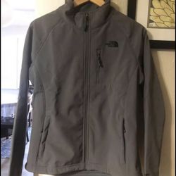 New  Women  Grey  The  North  Face Apex Bionic  Soft Shell  Jacket