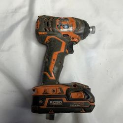 Ridgid R86034 18V 1/4" Cordless Impact Driver