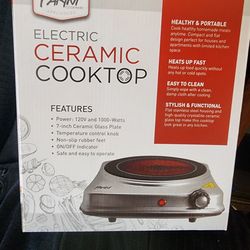 Ceramic cook top portable