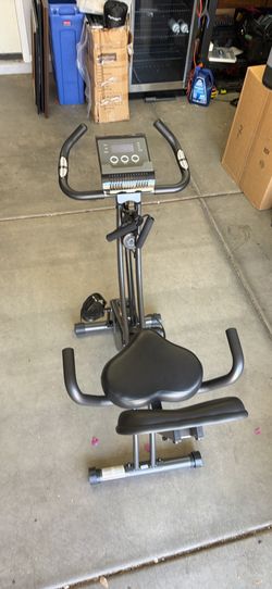 Maxkare 3-in-1 Exercise Bike Quiet Folding Magnetic Stationary Exercise Bike Upright Exercise Bikes