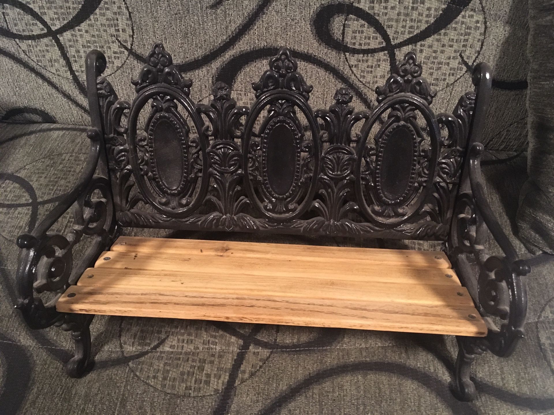 Antique mini bench