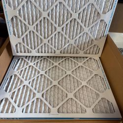 2 AC Air Filters MERV 11 19 7/8 x 21 1/2 x 1