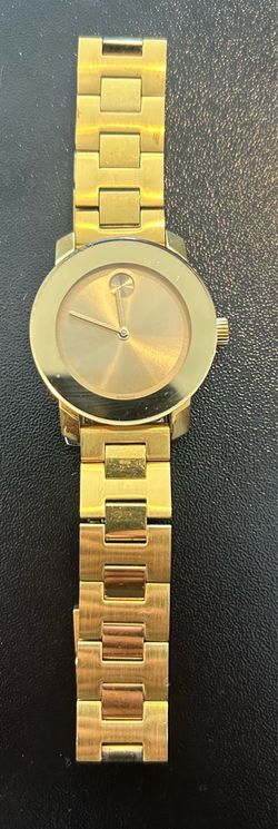 Movado Bold Gold-Tone Women’s Watch