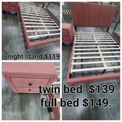 Twin bed frame only 139