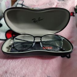 Ray-Ban RB6375 Optics With Black Frames And Clearlens