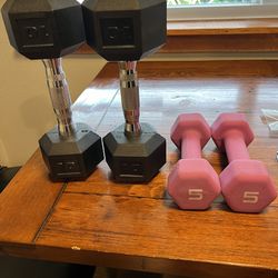 Small Weight Dumbbells 