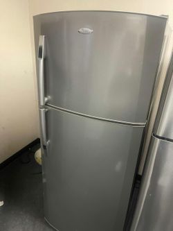 Whirlpool Top Mount Refrigerator Stainless Steel