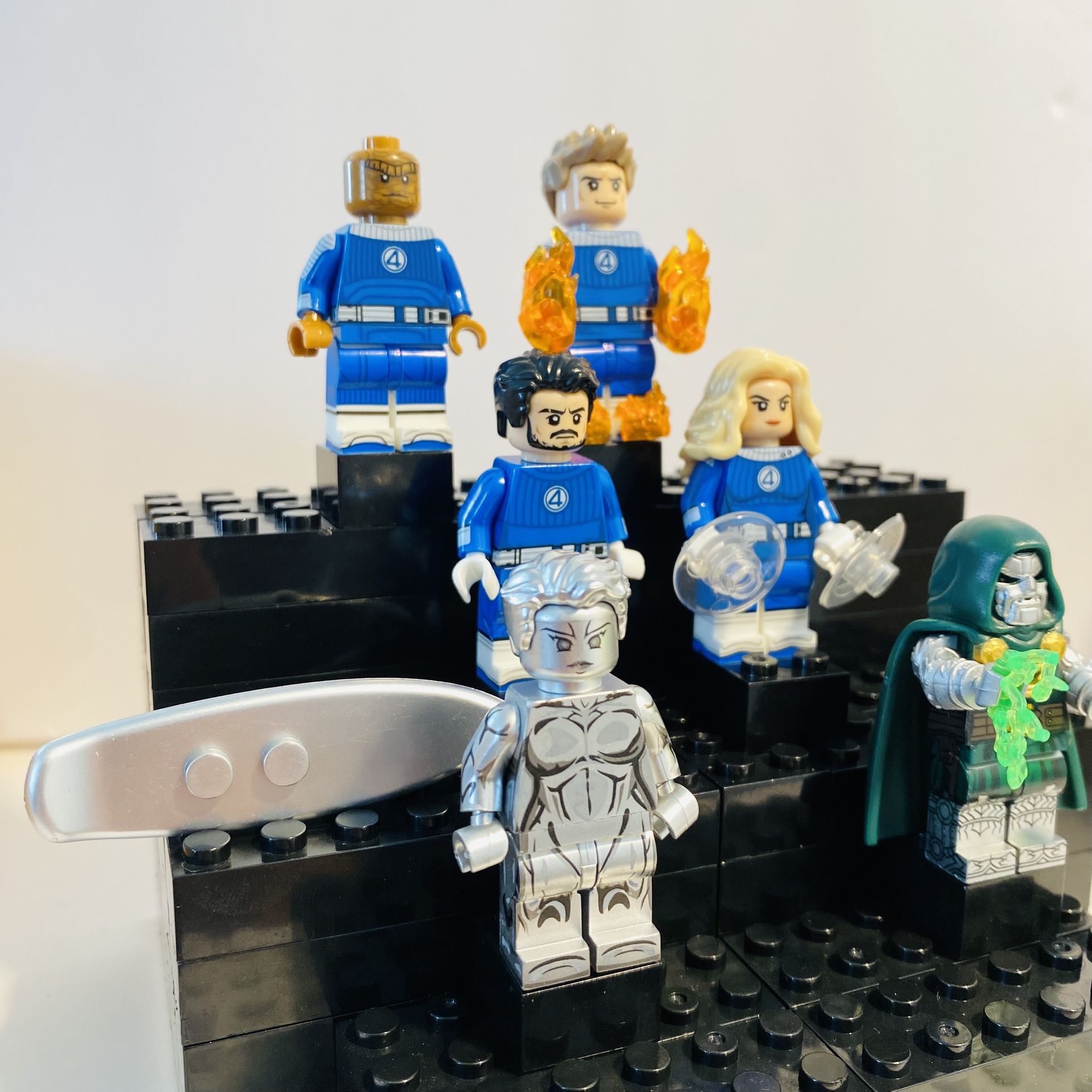Marvel Minifigures Fantastic Four Movie Stars | New Custom LEGO Compatible Toys